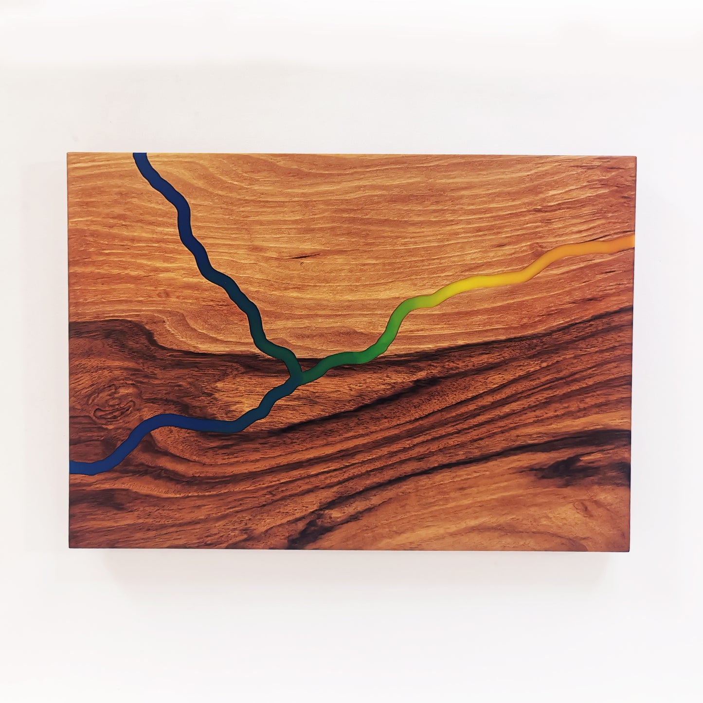 Color river walnut Cutting Board 