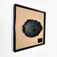 6,000-Year-Old Bog Oak Slice – Framed Wall Art