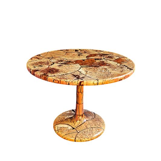 Spalted beech side table