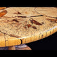 Spalted beech side table